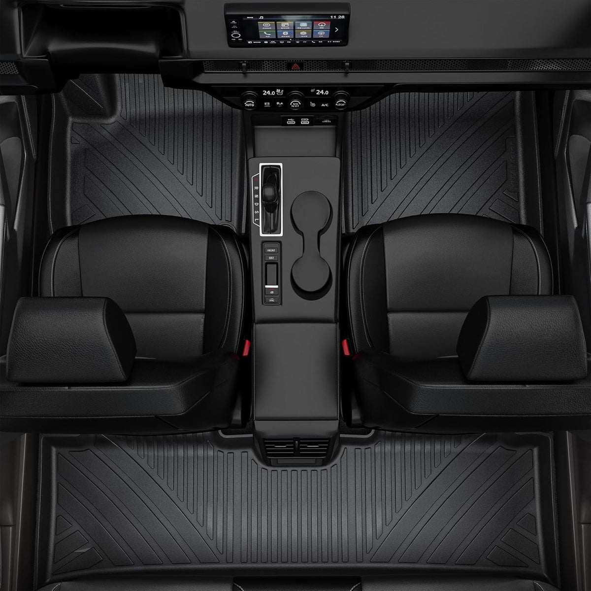 YITAMOTOR Floor Mats & Cargo Liners Fits for 2025 2026 Chevy Equinox (Not for EV), All Weather TPE Rubber Car Automotive Floor Mats Trunk Liner for Chevy Equinox Accessories