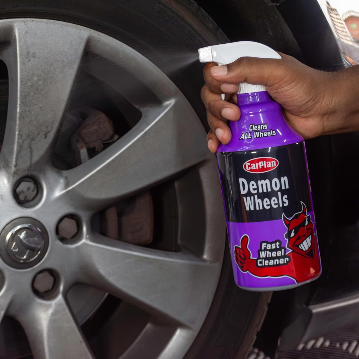 Demon Wheels 34 fl Oz (1L) - Fast Wheel Cleaner