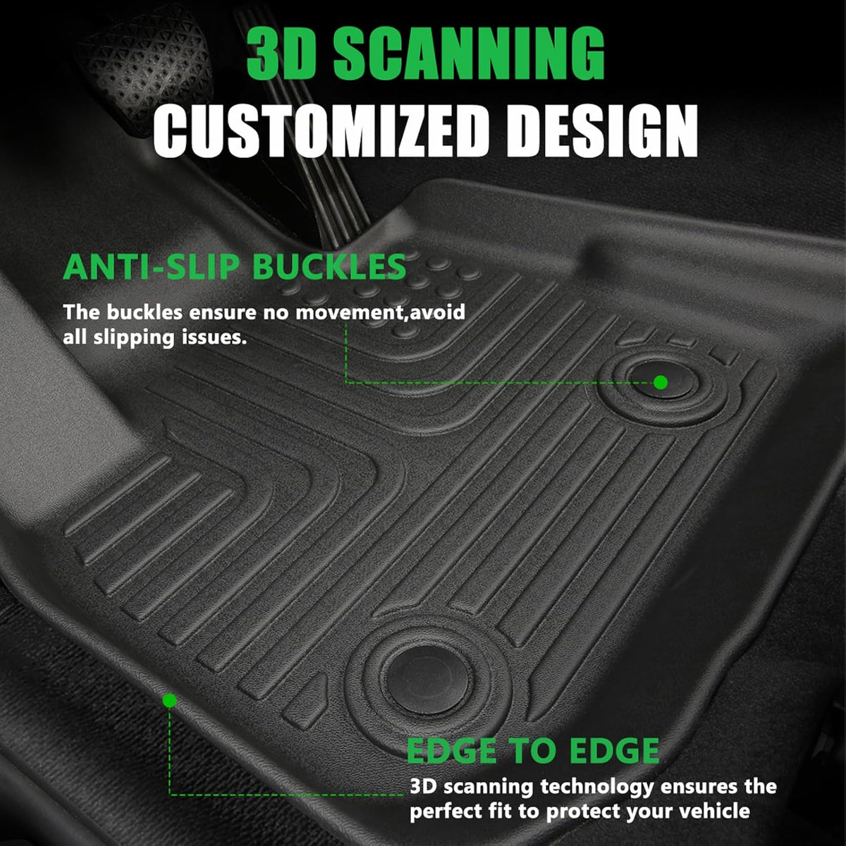 for Mazda CX-70 & CX70 PHEV Floor Mats 2025,Car Mats for Mazda CX-70 & CX70 PHEV All Weather Cargo Floor Liner Accessories 2025