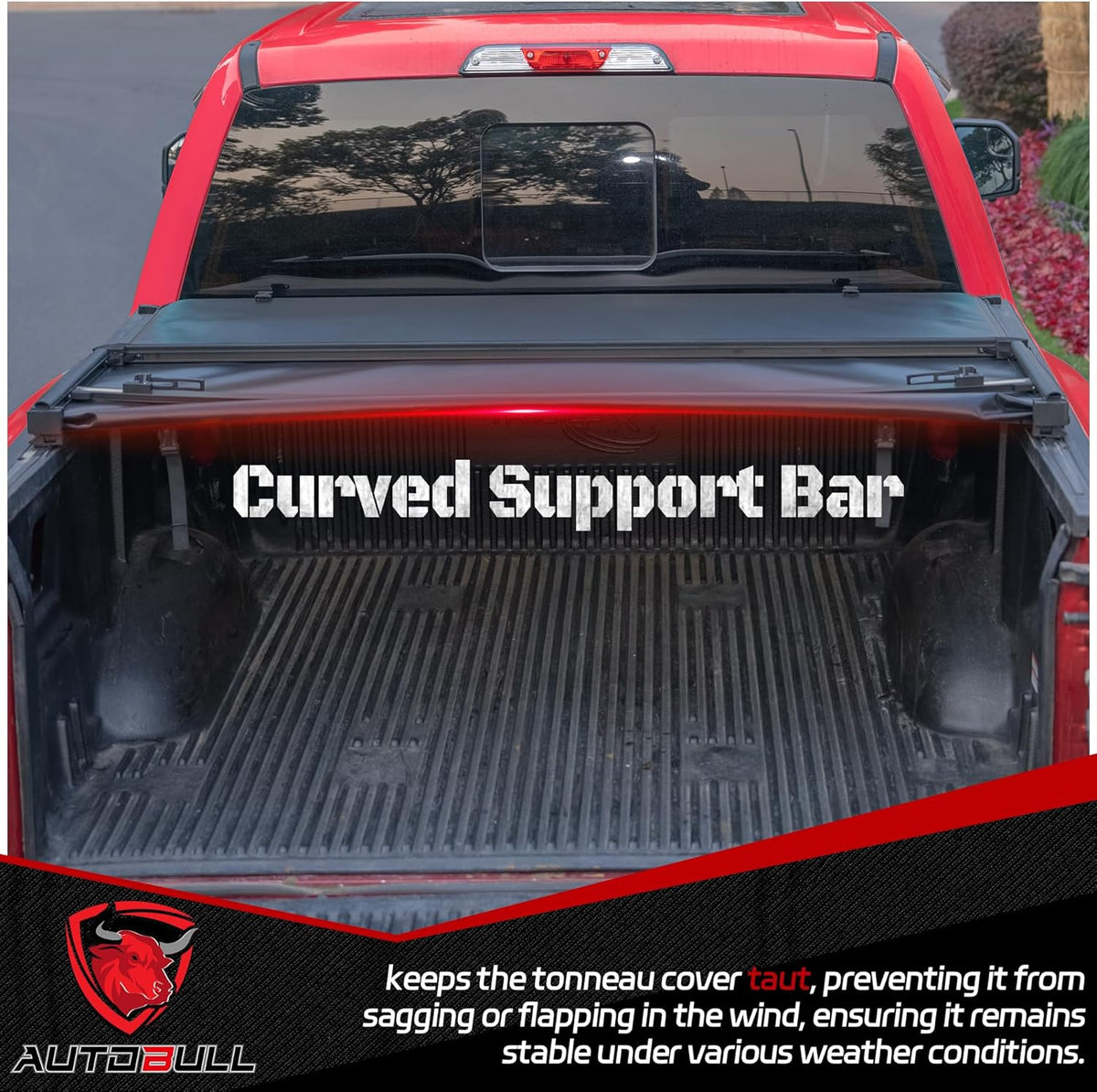 Soft Quad Fold tonneau Cover Compatible with 2022-2025 Toyota Tundra 6.5ft Bed, Vinly Top Alloy Steel Structure