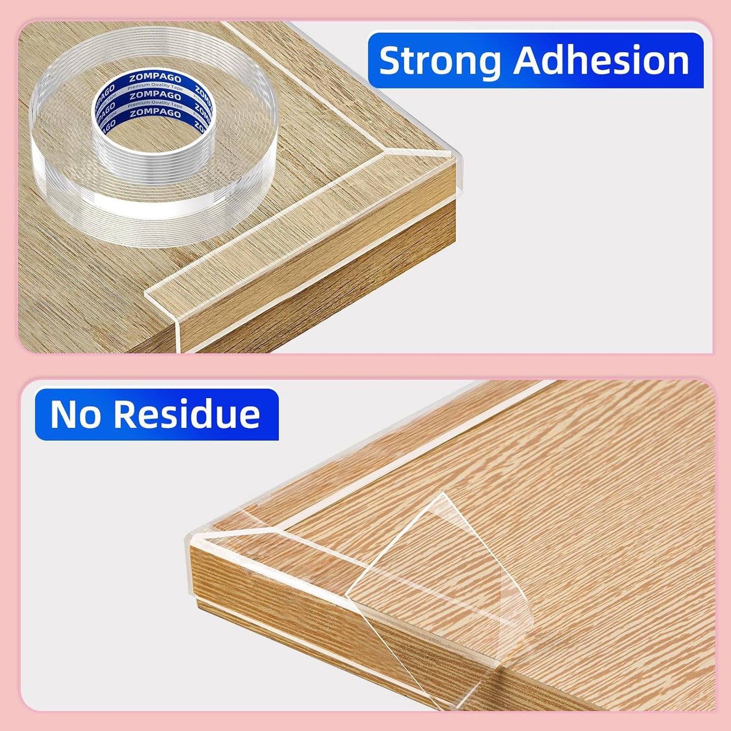 Clear Soft Corner Protectors for Furniture Strip,1.2in x9.84FT,Sharp Edge & Table Bumper,Window Edge,Wall Protector, Soft Corner Guards Safe for Proof,Table Corner Protectors in Family