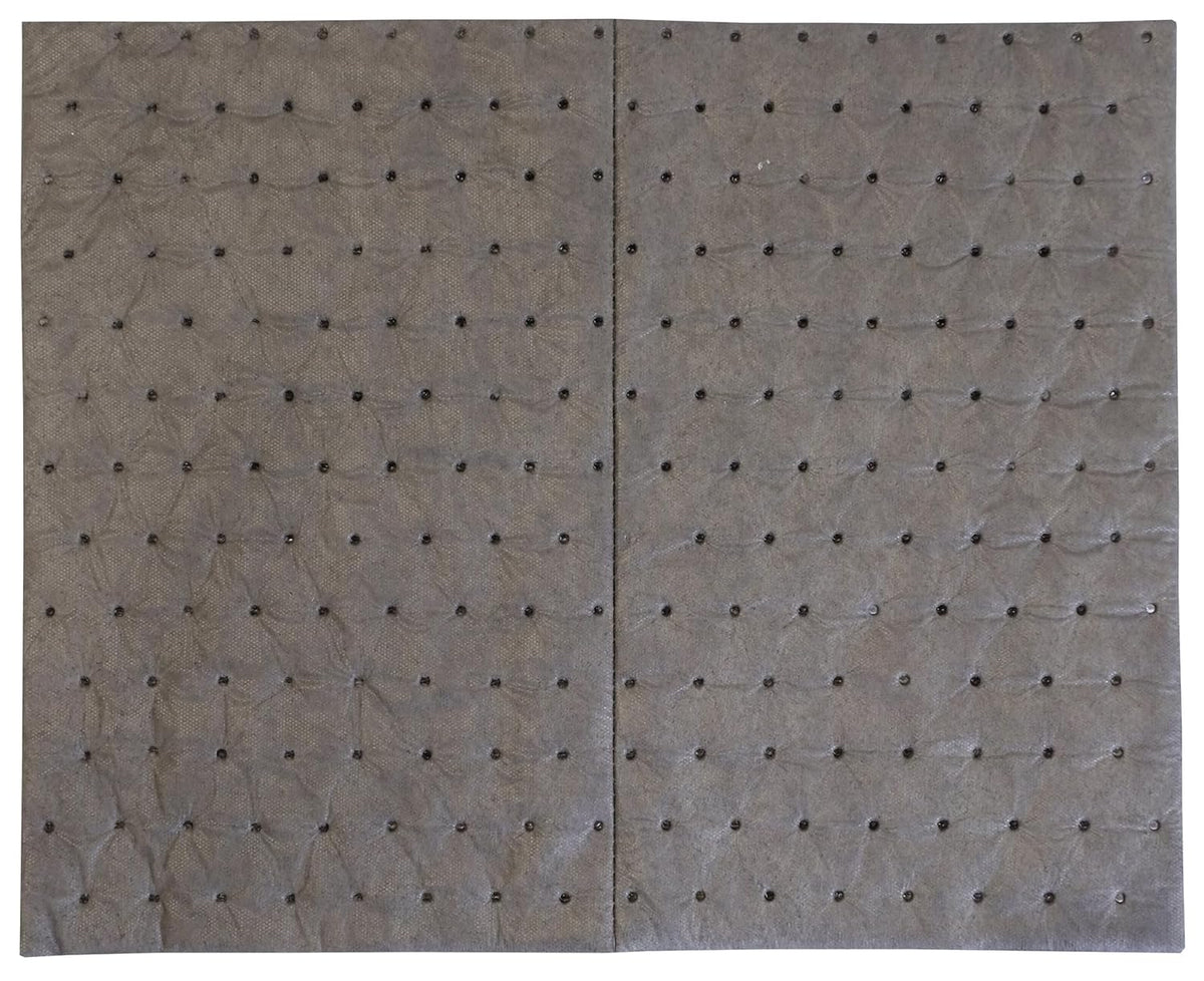 Oil-Dri L91003 15" W x 19" L Universal Light Weight Perforated Pad, 200 Mats/Box