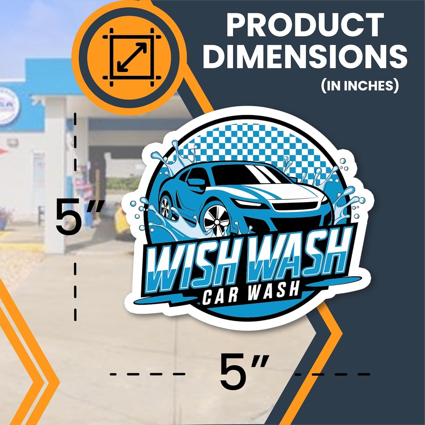 Magnet Me Up Custom Car Magnet – Personalized Die-Cut Magnetic Decal, Weatherproof UV-Printed, Strong Hold, Upload Image & Text – Made in USA, Any Size for Bumper, Truck, Business & More