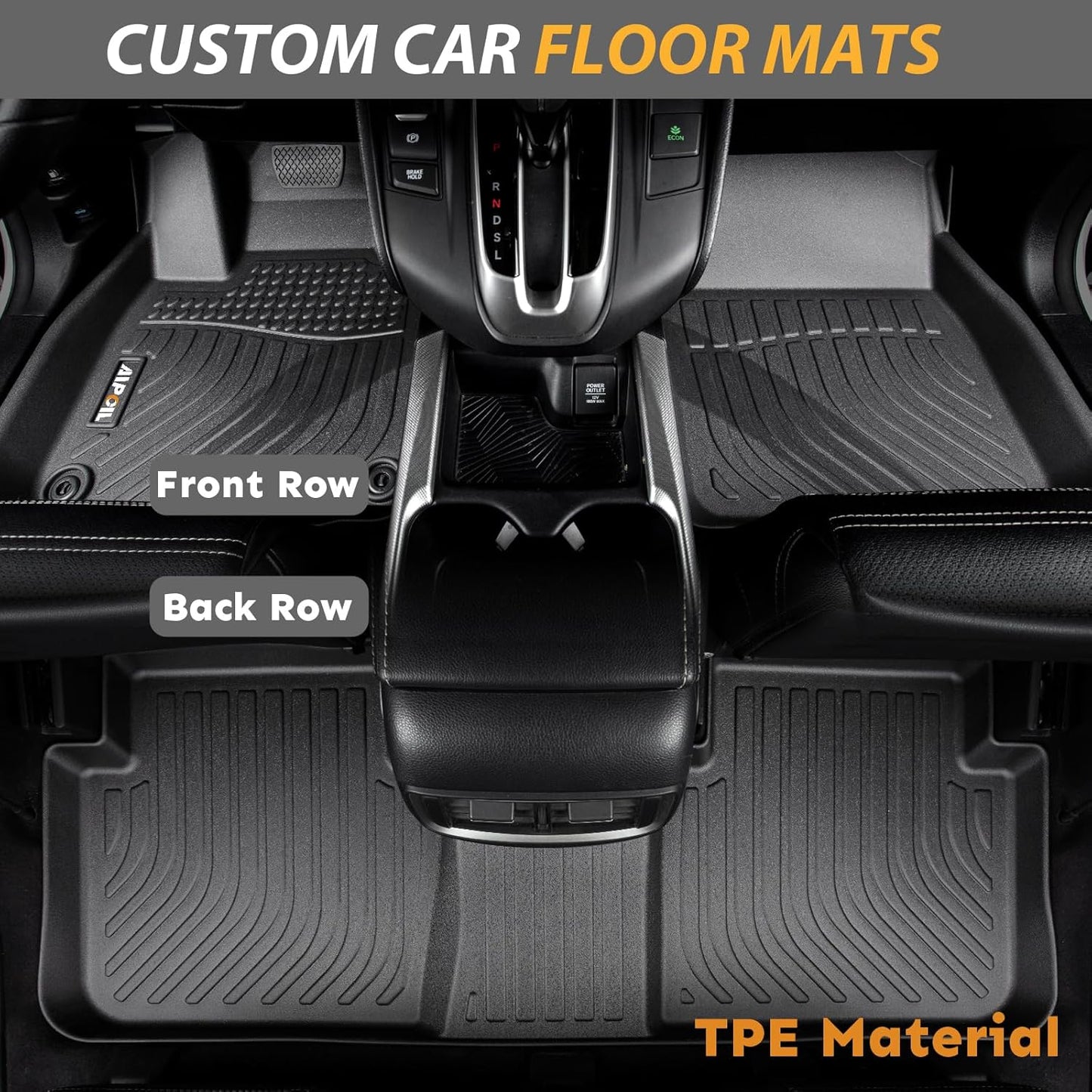AIPOIL® Floor Mats & Cargo Liner Set for 2019-2025 Ascent 7/8 Passenger | All-Weather | Easy to Clean | All-Round Protection丨Full Set Automobile mats Accessories.
