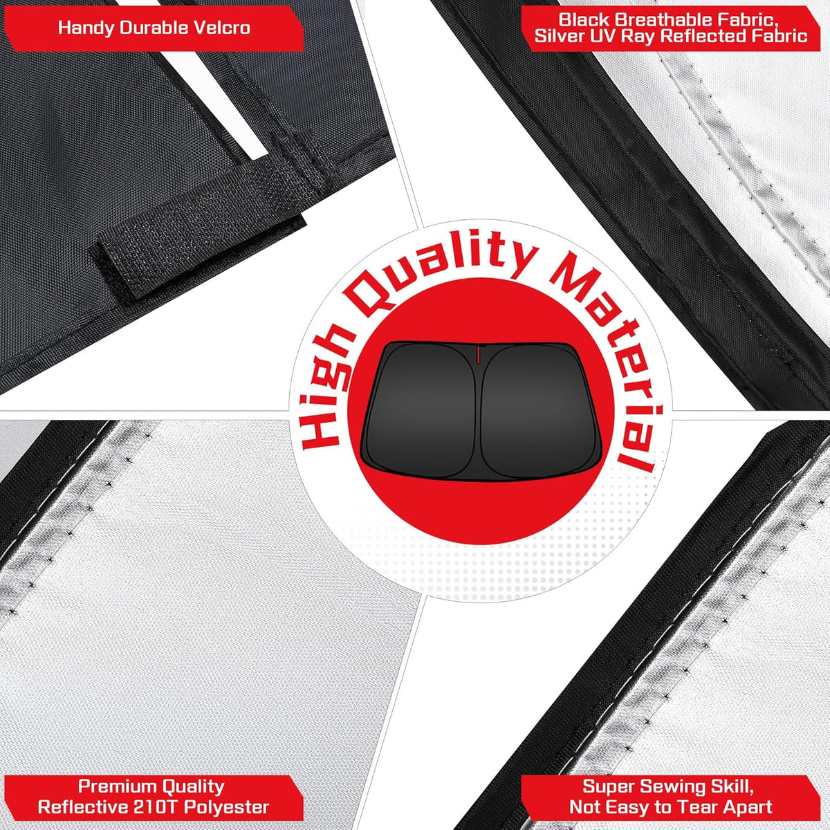 ARISMOTOR Windshield Sun Shade for Kia Sportage NQ5 2023-2025, Custom Fit Foldable Front Window Sunshade Sun Visor Protector, Block UV Rays Keep Your Car Cooler