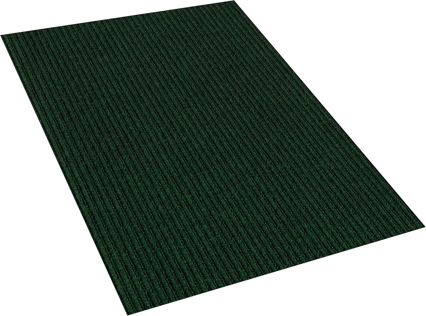 KOECKRITZ Heavy Duty Durable All Weather Indoor/Outdoor Non Slip Entrance Mat Rugs and Runners for Office Business Building Home Garage Front Door (3' x 18', Green)